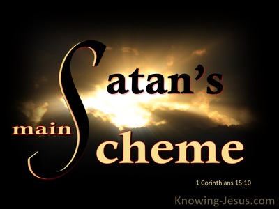Satan's Main Scheme (devotional)09-23 (black)